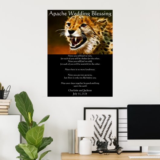 Apache Wedding Sessing Poster (Heimbüro)