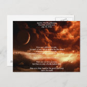 Apache Wedding Sessing Universe Postkarte (Vorne/Hinten)