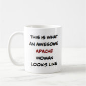 apache woman, awesome coffee mug kaffeetasse (Links)