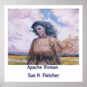 Apache Woman Poster (Vorne)