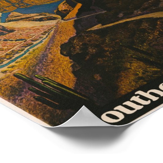 Apache Zug nach Arizona Poster (Ecke)