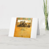 APACHES & GERONIMO FAHRRADFAHRZEUGKRAFTFAHRT Vater Karte (Rückseite)