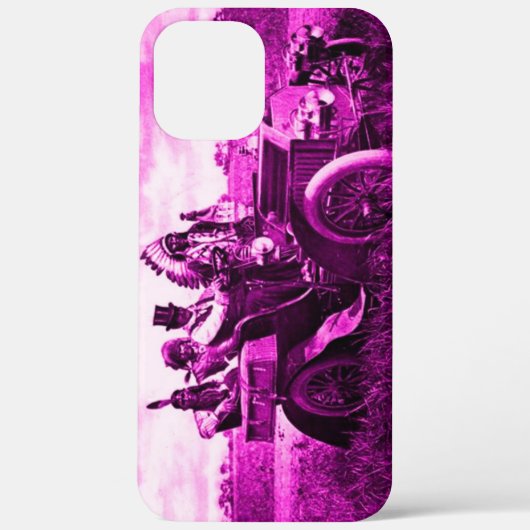 APACHES UND GERONIMO FAHREN MIT EINEM KRAFTFAHRZEU Case-Mate iPhone HÜLLE (Rückseite)