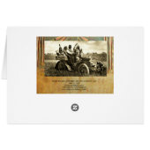 APACHES UND GERONIMO FAHREN MIT EINEM KRAFTWAGEN (Rückseite Horizontal)