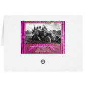 APACHES UND GERONIMO FAHREN MIT EINEM KRAFTWAGEN (Rückseite Horizontal)