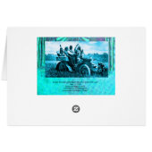 APACHES UND GERONIMO FAHREN MIT EINEM KRAFTWAGEN (Rückseite Horizontal)