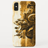 APACHES UND GERONIMO FAHREN MIT EINEM KRAFTWAGEN Case-Mate iPhone HÜLLE (Rückseite)