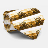 APACHES UND GERONIMO FAHREN MIT EINEM KRAFTWAGEN KRAWATTE (Gerollt)