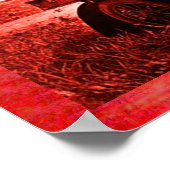 APACHES UND GERONIMO FAHREN MIT EINEM KRAFTWAGEN POSTER (Ecke)