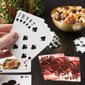 APACHES UND GERONIMO FAHREN MIT EINEM KRAFTWAGEN SPIELKARTEN (In Situ)