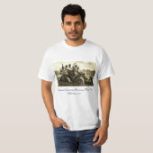 APACHES UND GERONIMO FAHREN MIT EINEM KRAFTWAGEN T-Shirt (Vorne ganz)