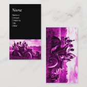 APACHES UND GERONIMO FAHREN MIT EINEM KRAFTWAGEN VISITENKARTE (Vorne/Hinten)