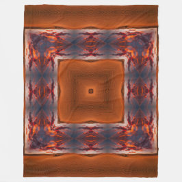 Apacheshaman-gebürtige Wüsten-Stammes- Fleecedecke