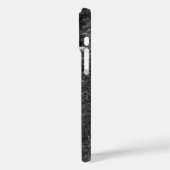 APACHS UND GERONIMO-FAHRZEUG Schwarz-weiß Case-Mate iPhone Hülle (Rückseite / Links)