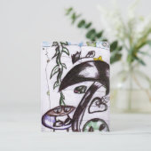 Apagefommariosnotebook Postkarte (Stehend Vorderseite)