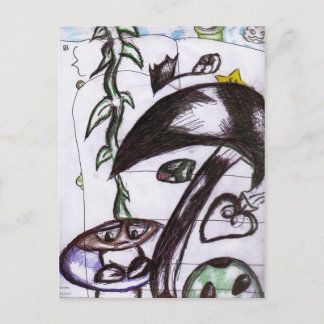 Apagefommariosnotebook Postkarte