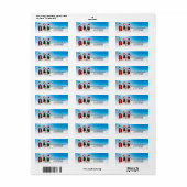 APAL - Weihnachts-Dalmatiner Hunde im Schnee (Vorne)