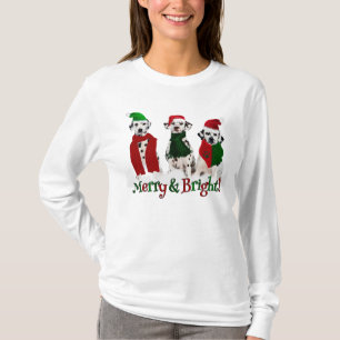 APAL - WeihnachtsDalmatiner-Hunde im Schnee T-Shirt