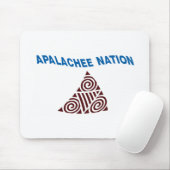 Apalachee Nation Flag Mousepad (Mit Mouse)