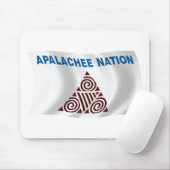 Apalachee Nation Flag Mousepad (Mit Mouse)