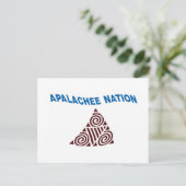 Apalachee Nation Flag Postkarte (Stehend Vorderseite)