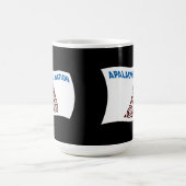 Apalachee-Nation-Flag-Tasse Kaffeetasse (Mittel)