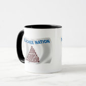 Apalachee-Nation-Flag-Tasse Tasse (Vorderseite Links)