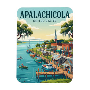 Apalachicola Florida Magnet