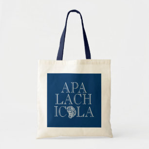 Apalachicola Florida Typographic Oyster Design Tragetasche