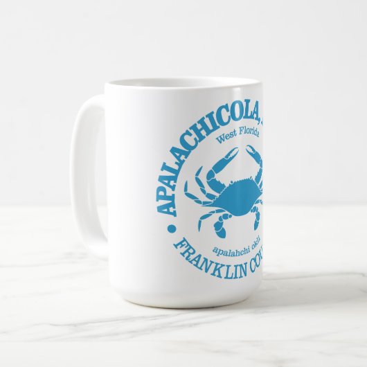 Apalachicola (Krabbe) Kaffeetasse (Vorderseite Links)