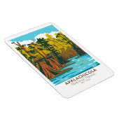 Apalachicola National Forest Baldcypress Tree Magnet (Rechte Seite)