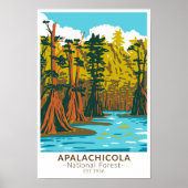 Apalachicola National Forest Baldcypress Tree Poster (Vorne)
