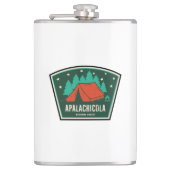 Apalachicola National Forest Camping Flachmann (Vorderseite)