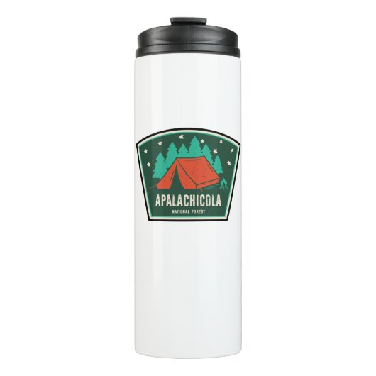 Apalachicola National Forest Camping Thermosbecher (Vorderseite)
