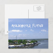 Apalachicola-Postkarte Postkarte (Vorne/Hinten)