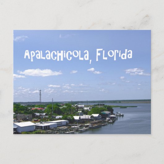 Apalachicola-Postkarte Postkarte (Vorderseite)