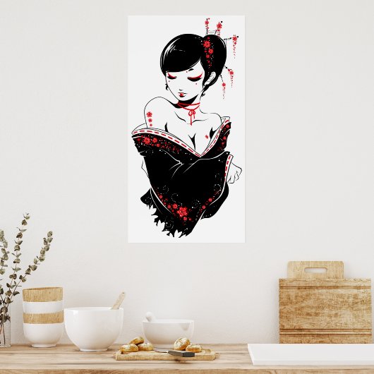 _apanesque_red poster (Küche)