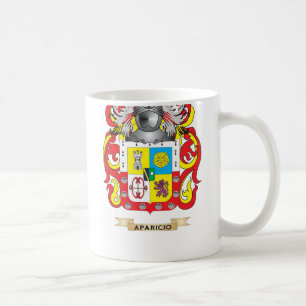 Aparicio Wappen (Familienwappen) Kaffeetasse