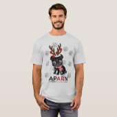 APARN Feiertags-Logo-grundlegender T - Shirt (Vorne ganz)