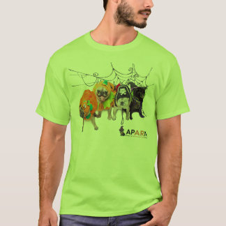 APARN Halloween der Hanes der Mops-Männer Nano-T - T-Shirt