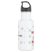 APARN kein Mops verlassen hinter Aluminium Edelstahlflasche (Rückseite)