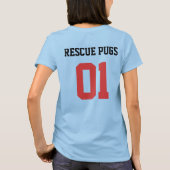 APARN-Logo Frauenfußball-T - Shirt (Rückseite)