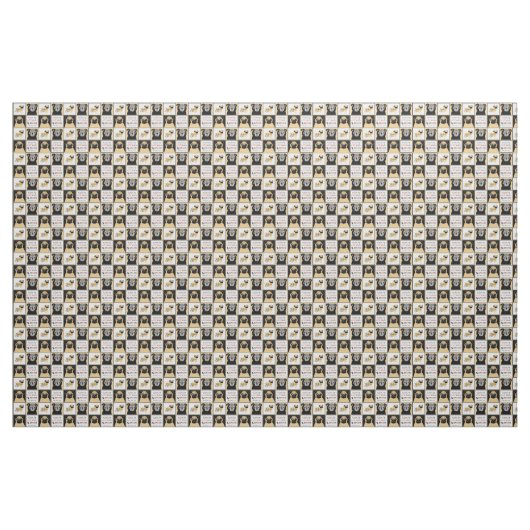 APARN Rettungs-Möpse kämmten Gewebe der Stoff (Yard (91,4 cm))