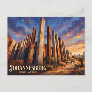 Apartheid-Museum Südafrika Postkarte