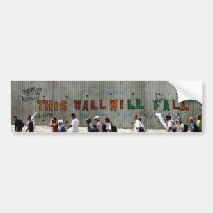 ApartheidWall-Qalqilya Autoaufkleber
