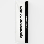 Apartment Community Website jetzt Leasing White Banner (Vertikal)