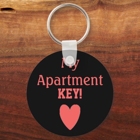 Apartment Key Geschenk Schlüsselanhänger (Vorderseite)