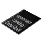 Apartment Leasing Berater Notizblock (Linke Seite)