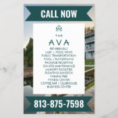 Apartment-Umzug-Flyer Flyer (Hinten)