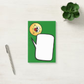 Apathetics Face Grumpey Post-it Klebezettel (Büro)